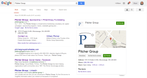Pitcher Group Search Listing