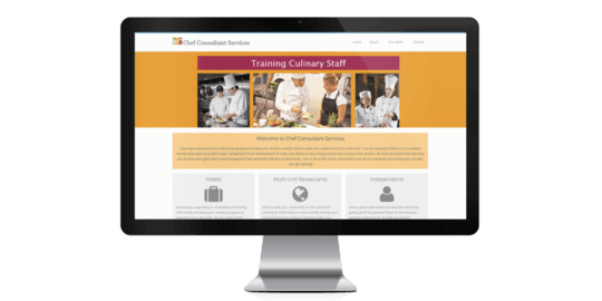 Chef Consultant Services Website