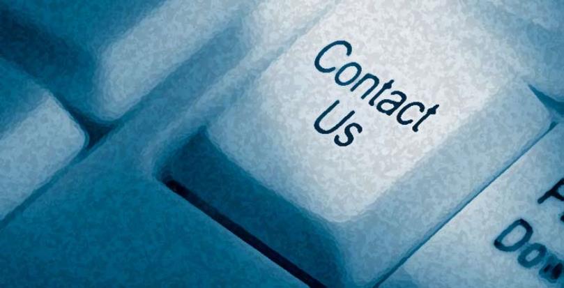 Contact Us Computer Keyboard Key