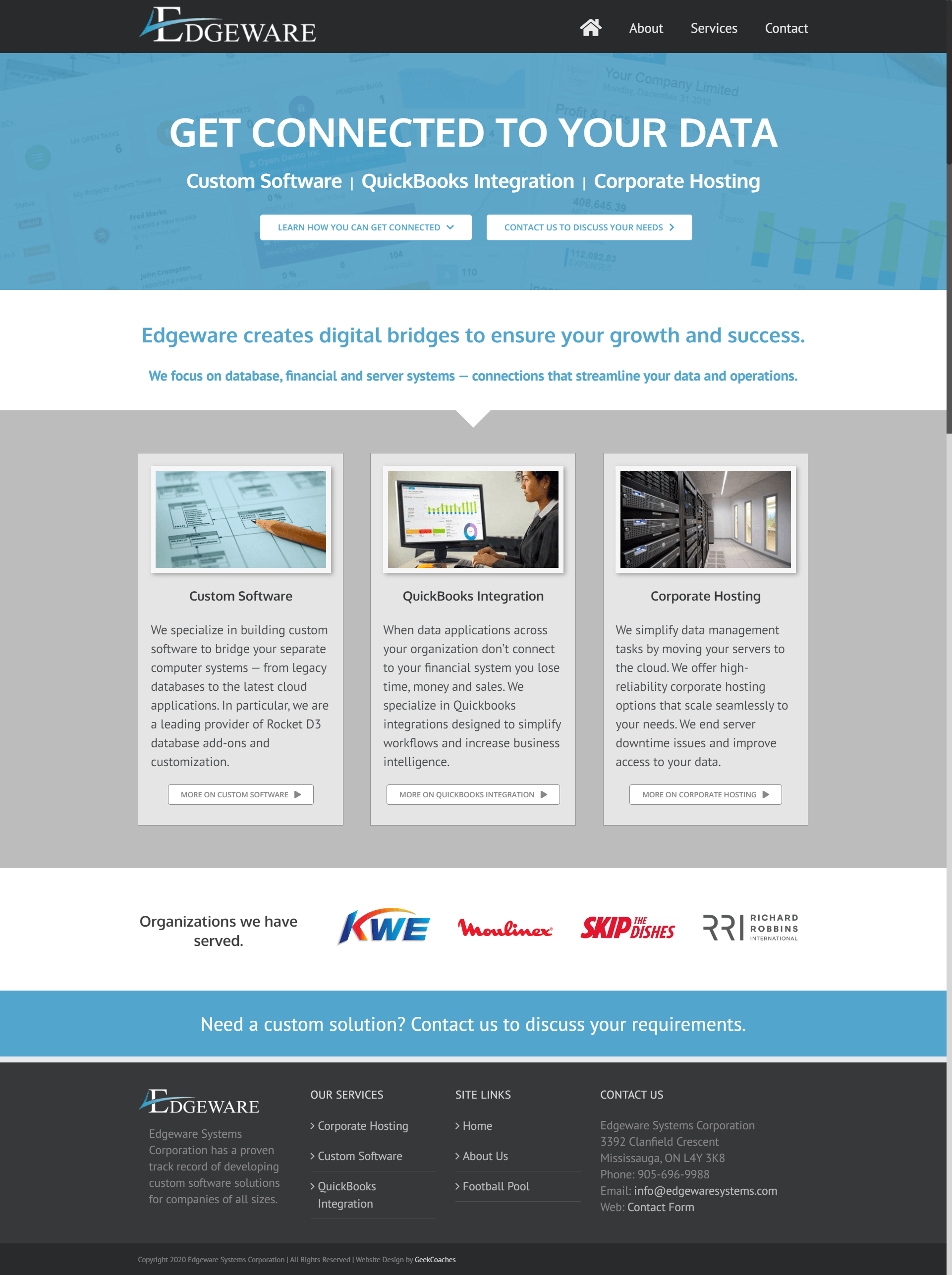 Edgeware Systems Homepage